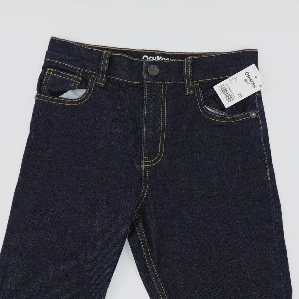 Oshkosh B'gosh Boys Size 8‎ Skinny Jeans Dark Wash Denim
